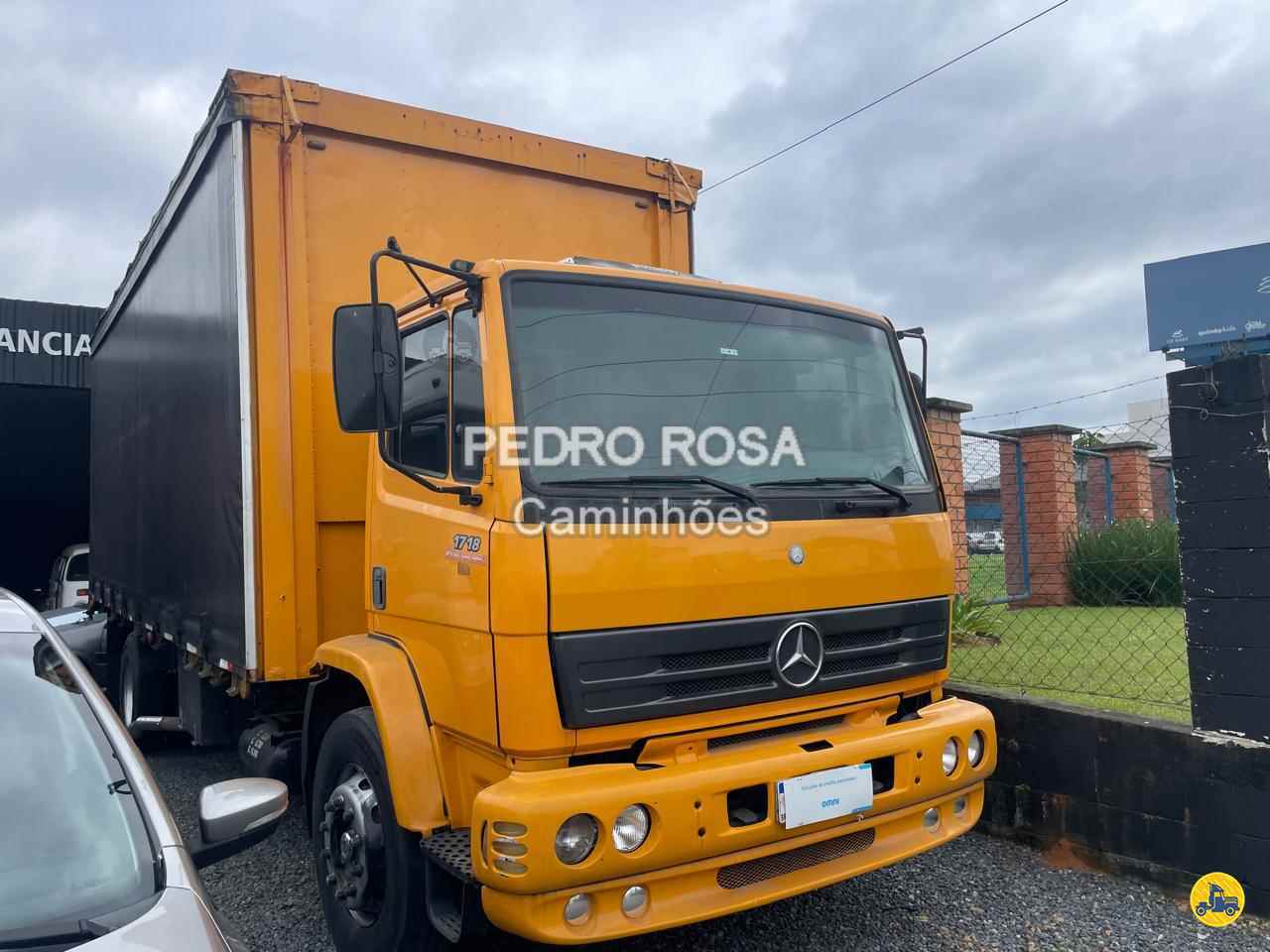 CAMINHAO MERCEDES-BENZ MB 1718 Baú Sider Toco 4x2 Pedro Rosa Caminhões ITAJAI SANTA CATARINA SC
